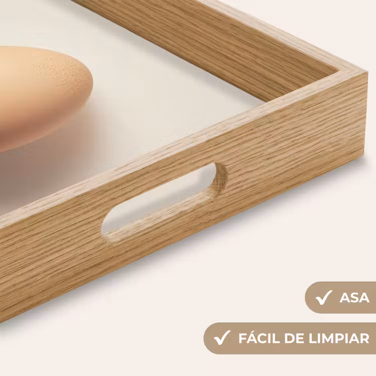 Bandeja - Huevo - Beige - Oval - Oval — 8