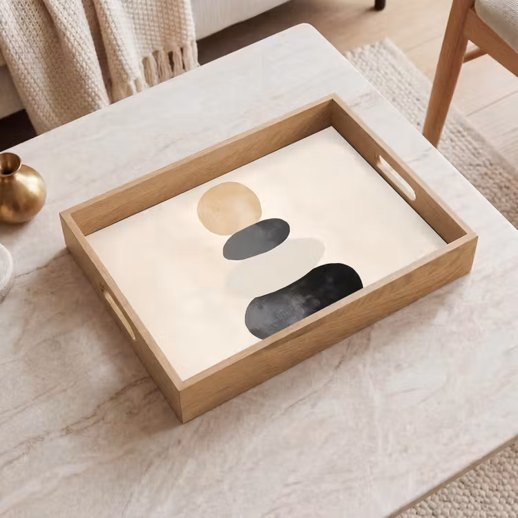 Bandeja - Japandi - Wabi sabi - Beige — 2