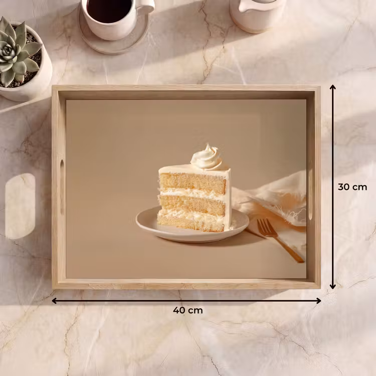Bandeja - Tarta de vainilla - Tarta - Cremosa — 7
