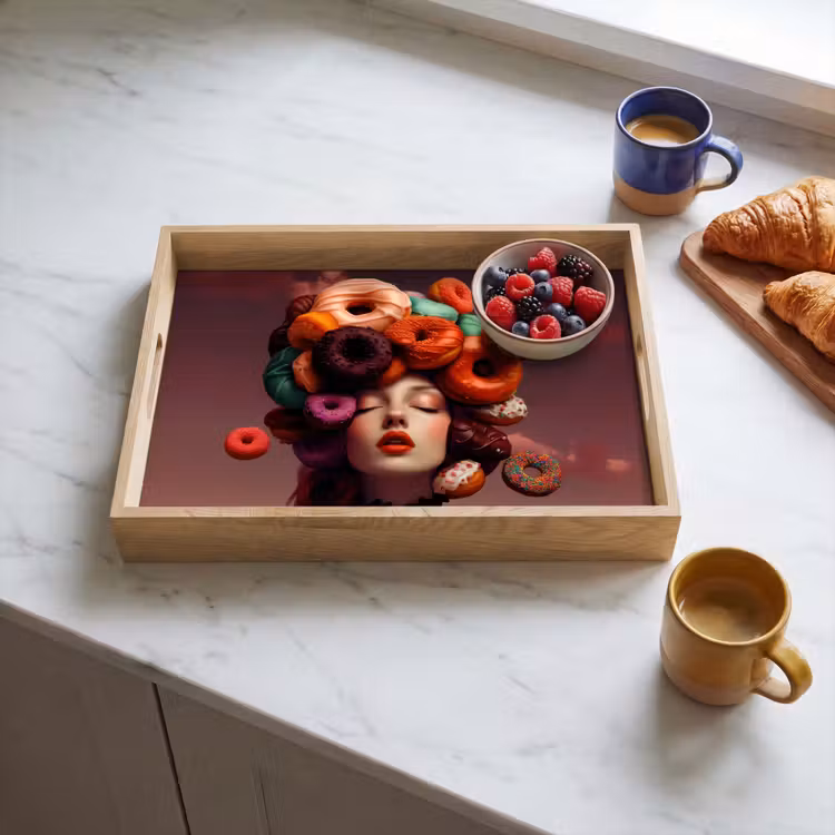 Bandeja - Mujer - Donuts - Colorido — 3
