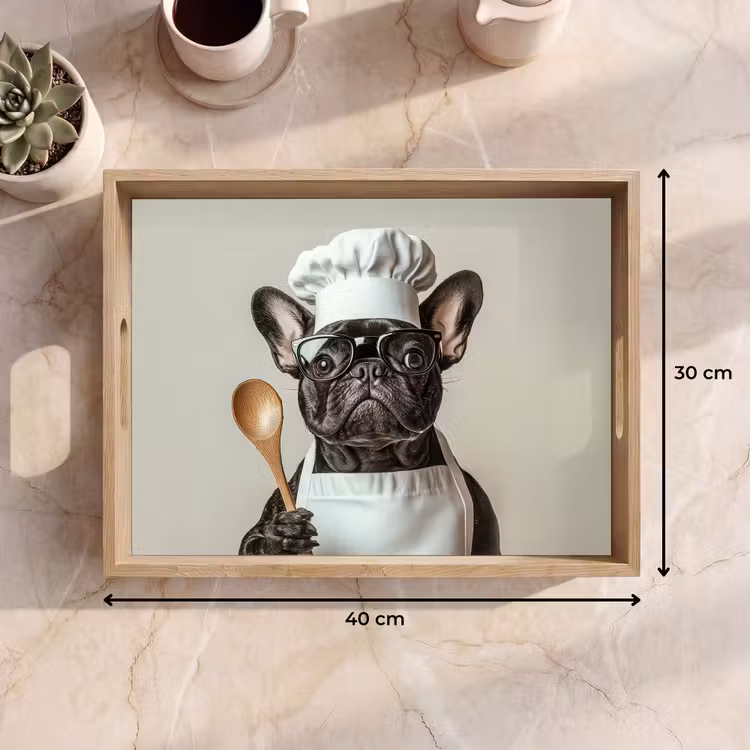 Bandeja - Gafas - Perro - Cocinero — 7