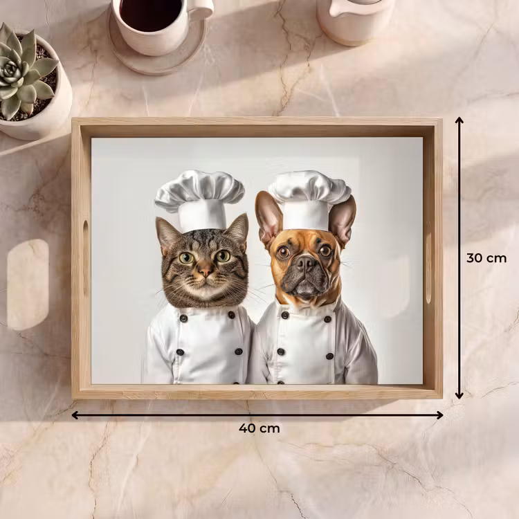 Bandeja - Gato - Perro - Ropa de cocina — 7