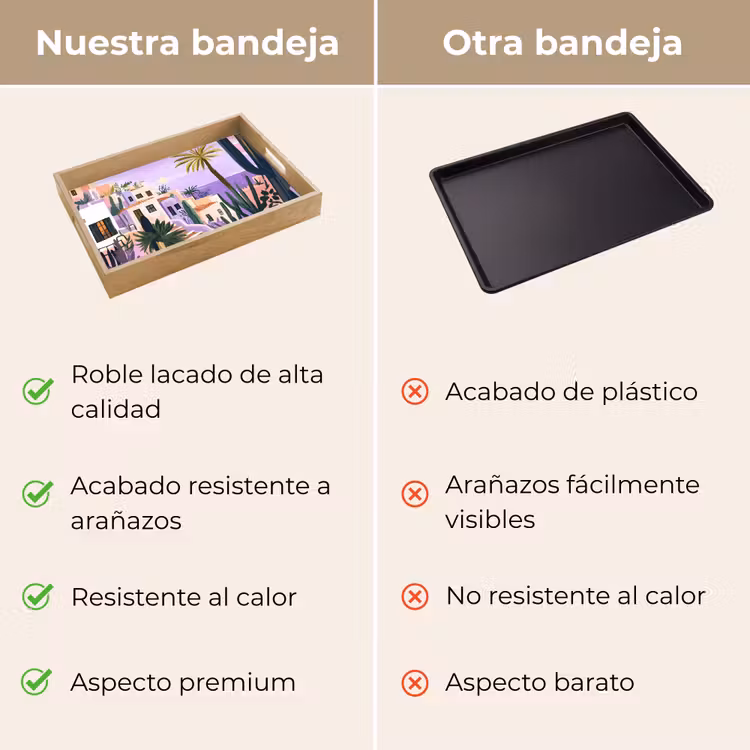 Bandeja - Casas - Minimalista - Palmeras - Costa — 9