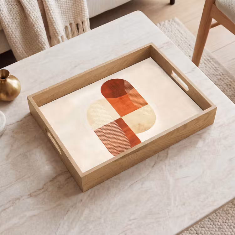 Bandeja - Arcos - Beige - Formas — 2