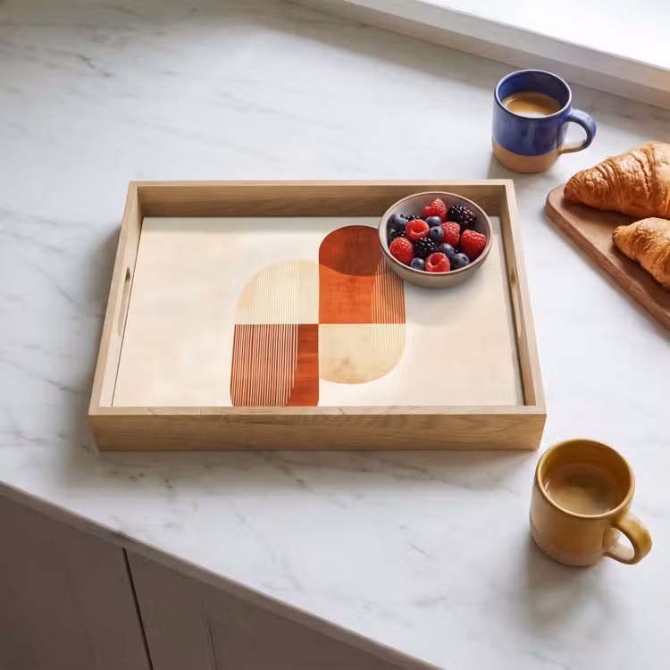 Bandeja - Arcos - Beige - Formas — 3