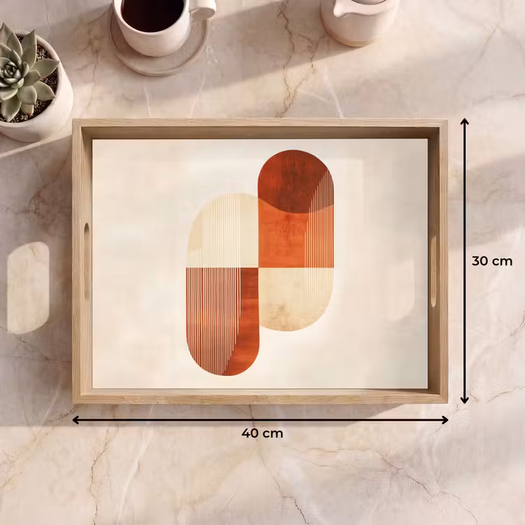 Bandeja - Arcos - Beige - Formas — 7