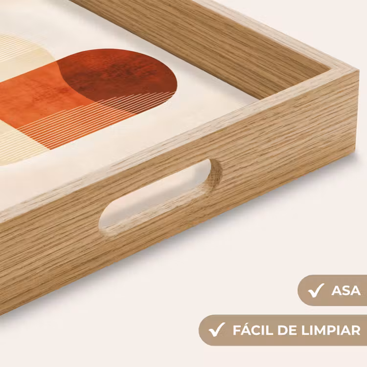 Bandeja - Arcos - Beige - Formas — 8