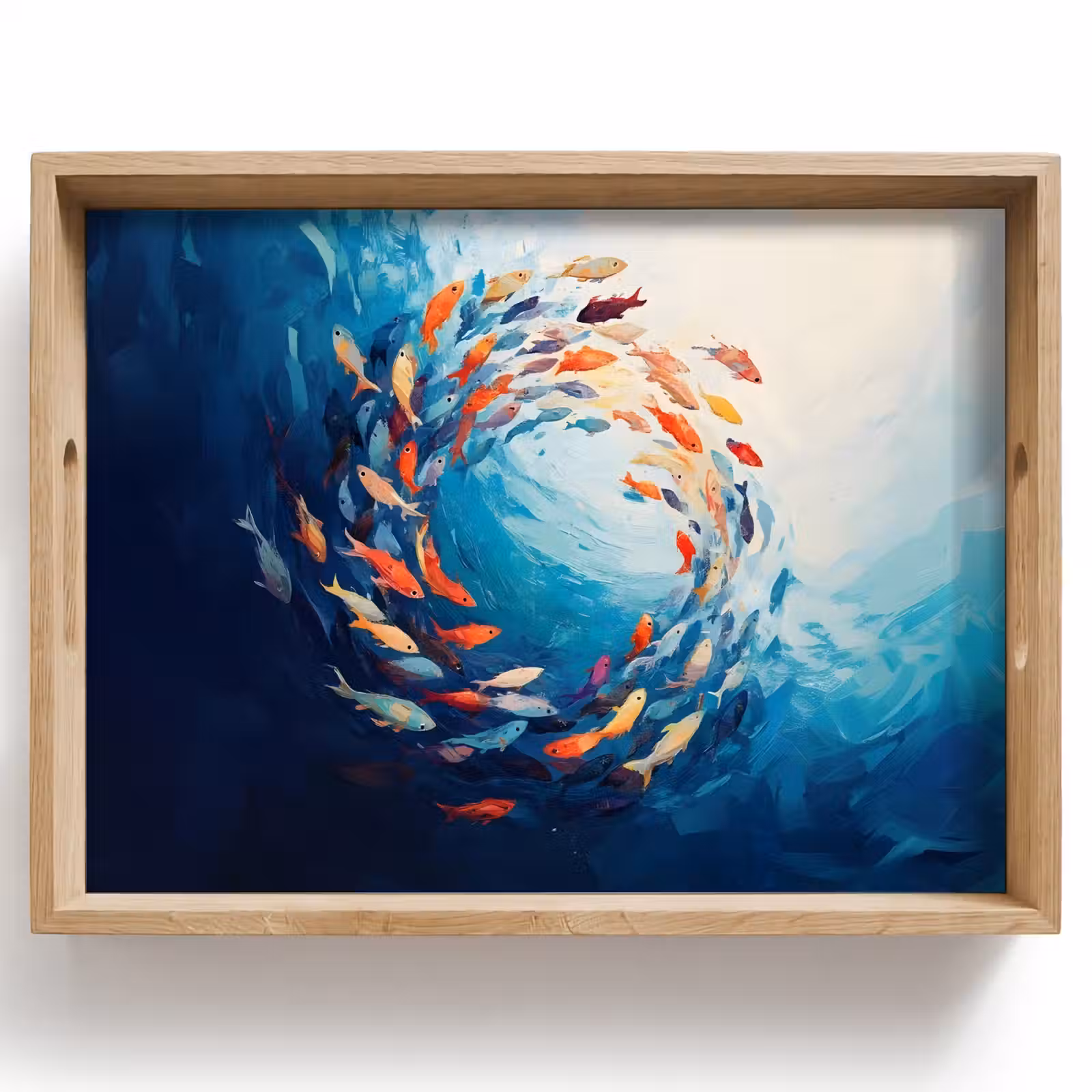 Bandeja - Mar - Peces - Colorido - Dinámico — 1