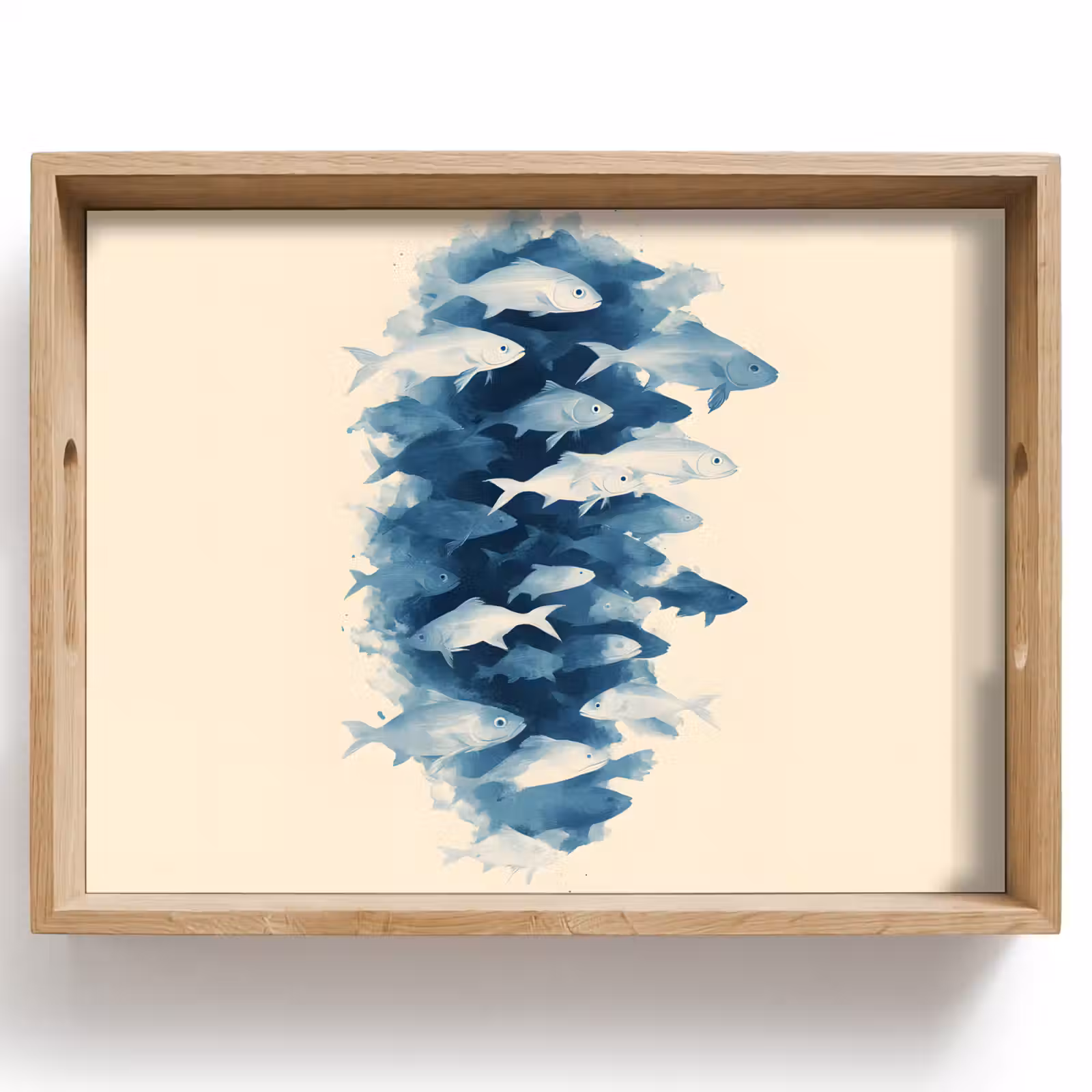 Bandeja - Piscis - Minimalista - Azul — 1