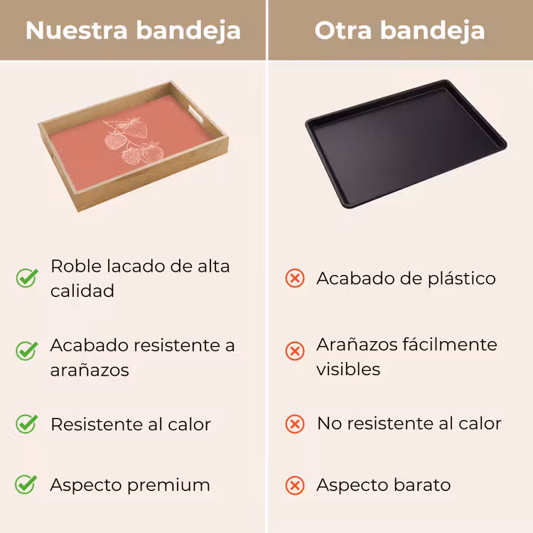 Bandeja - Minimalista - Ilustración - Fresa - Rama — 9