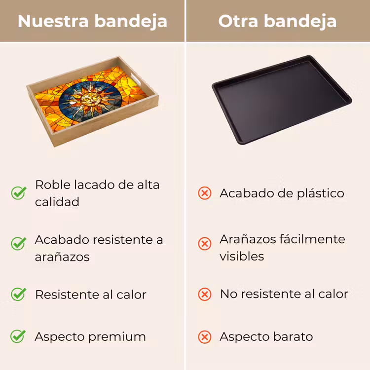 Bandeja - Mosaico - Sol - Amarillo - Círculo — 9