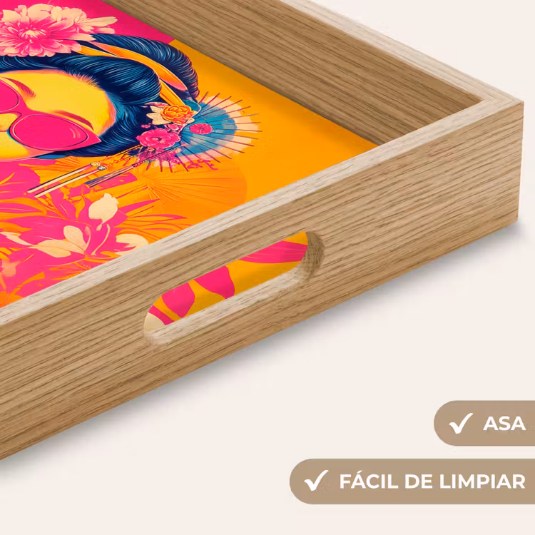 Bandeja - Mujer - Gafas de sol - Abstractas - Naranja — 8