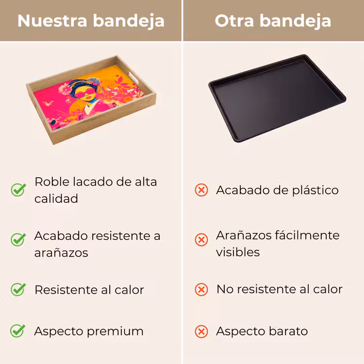 Bandeja - Mujer - Gafas de sol - Abstractas - Naranja — 9