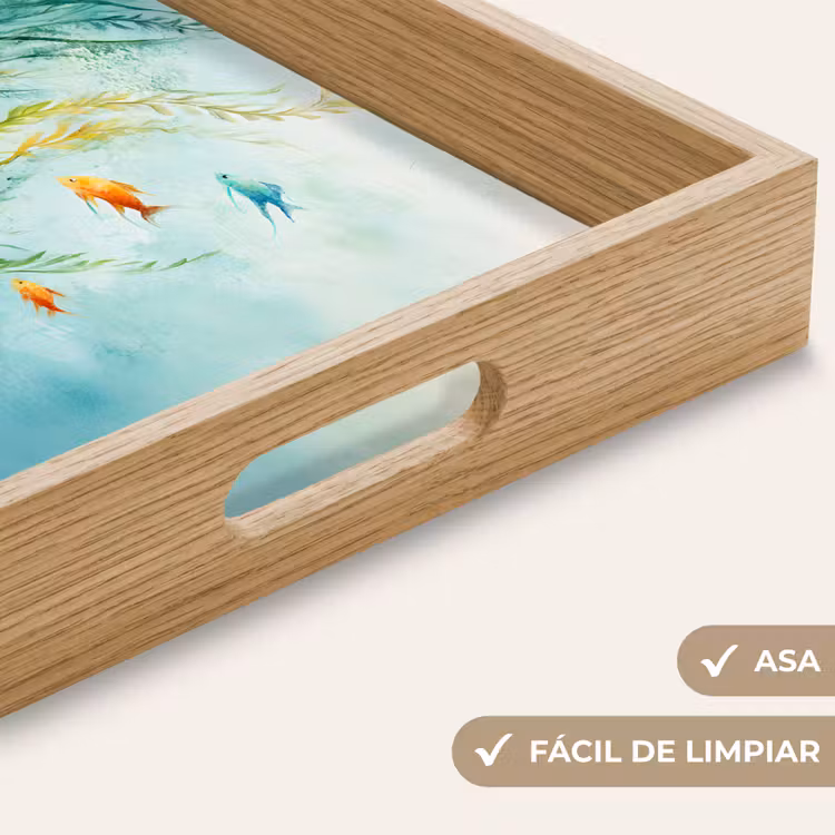 Bandeja - Plantas acuáticas - Peces - Colorido - Agua — 8