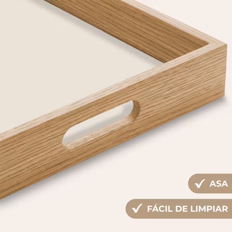 Bandeja - Minimalista - Amor - Beige — 8