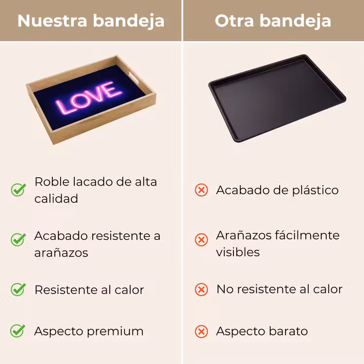 Bandeja - Neón - Amor - San Valentín — 9