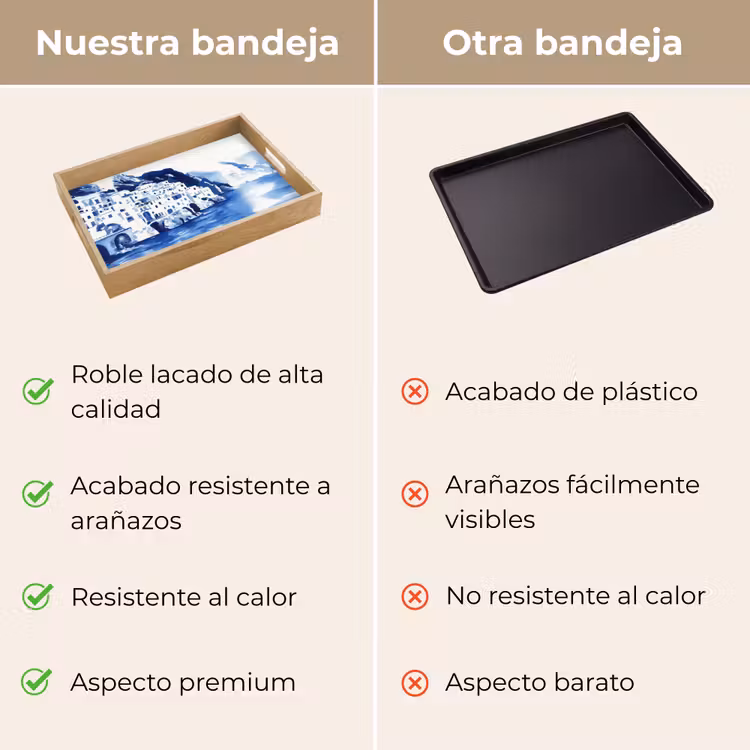 Bandeja - Pueblo - Muro de roca - Bote de remos - Agua — 9