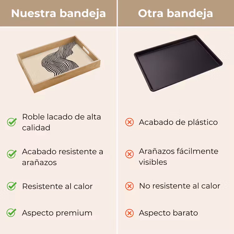 Bandeja - Ondulado - Líneas - Abstracto - Silueta — 9