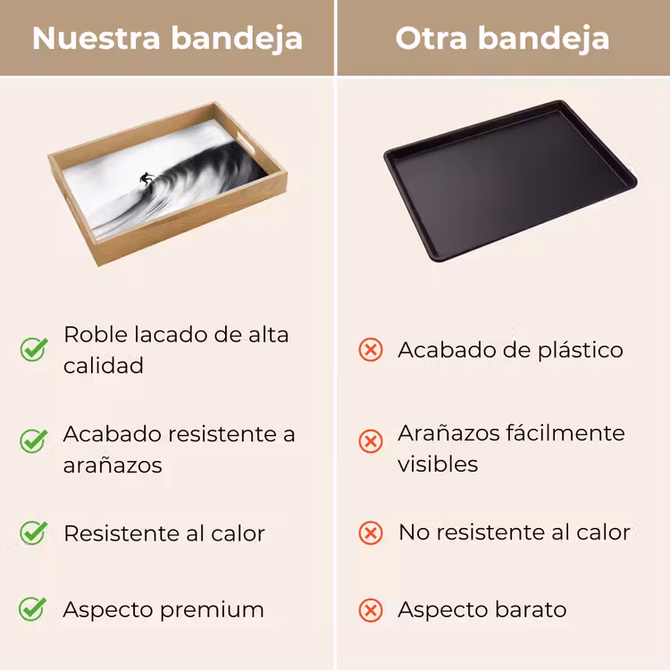 Bandeja - Surfer - Wave - Desteñido - Negro — 9