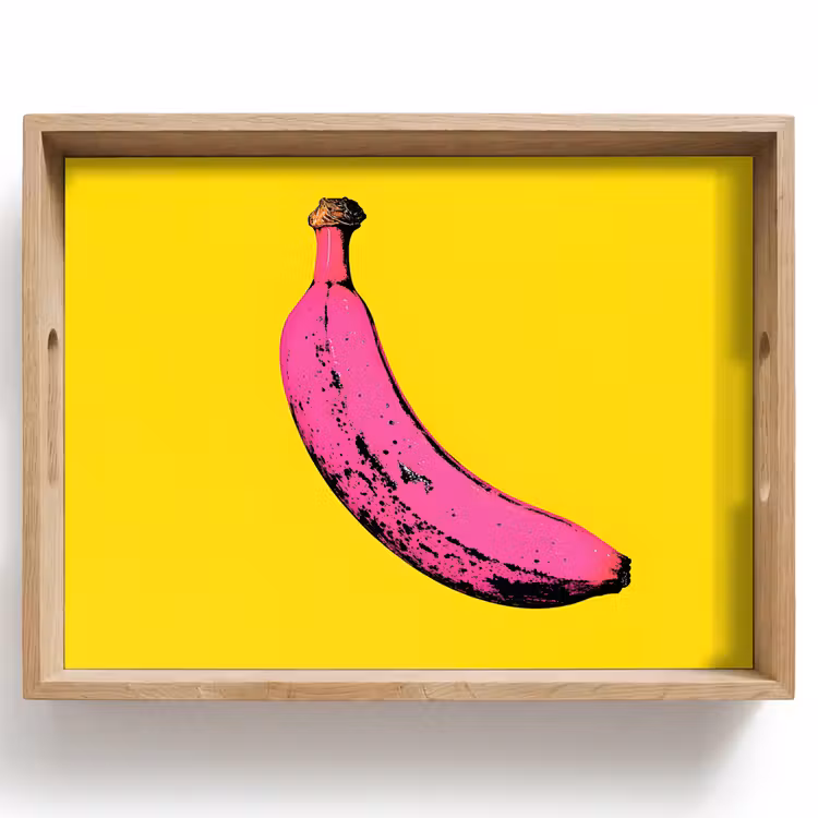 Bandeja - Banana - Gráfico - Amarillo — 1