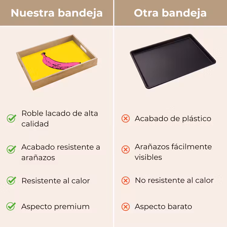 Bandeja - Banana - Gráfico - Amarillo — 9