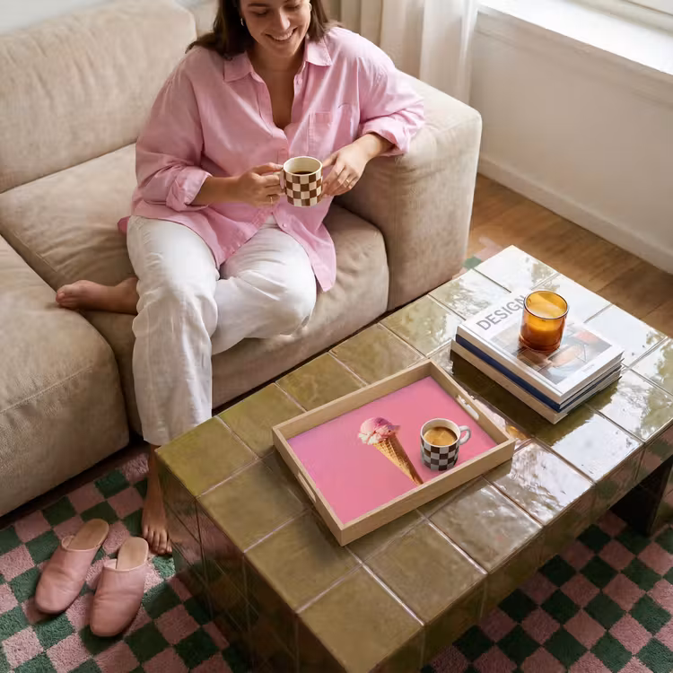 Bandeja - Cuerno - Pala de helado - Rosa — 4
