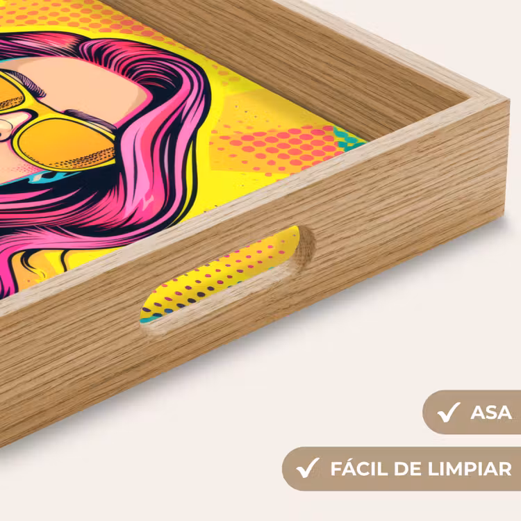 Bandeja - Gafas de sol - Mujer - Soleadas - Amarillas — 8