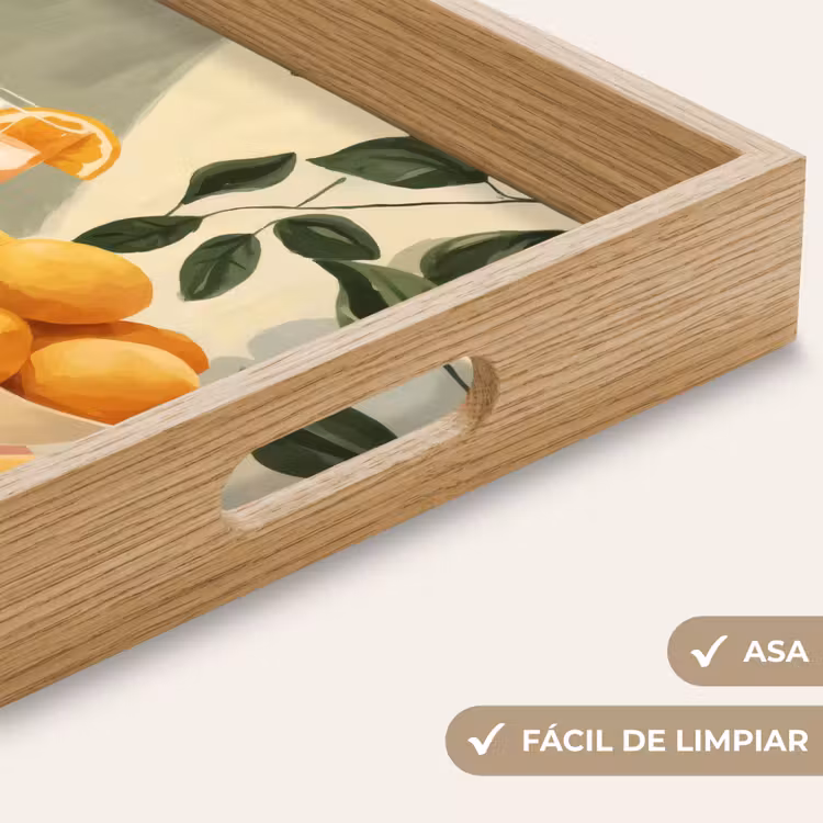 Bandeja - Limones - Vidrio - Mantel - Bloqueado — 8