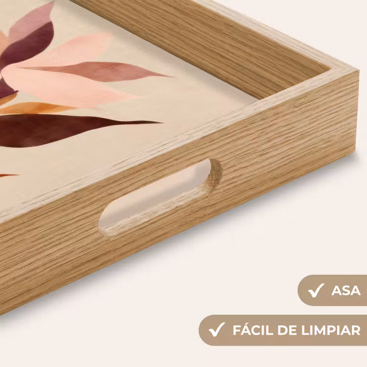 Bandeja - Flores - Pétalos - Minimalista - Rosa — 8