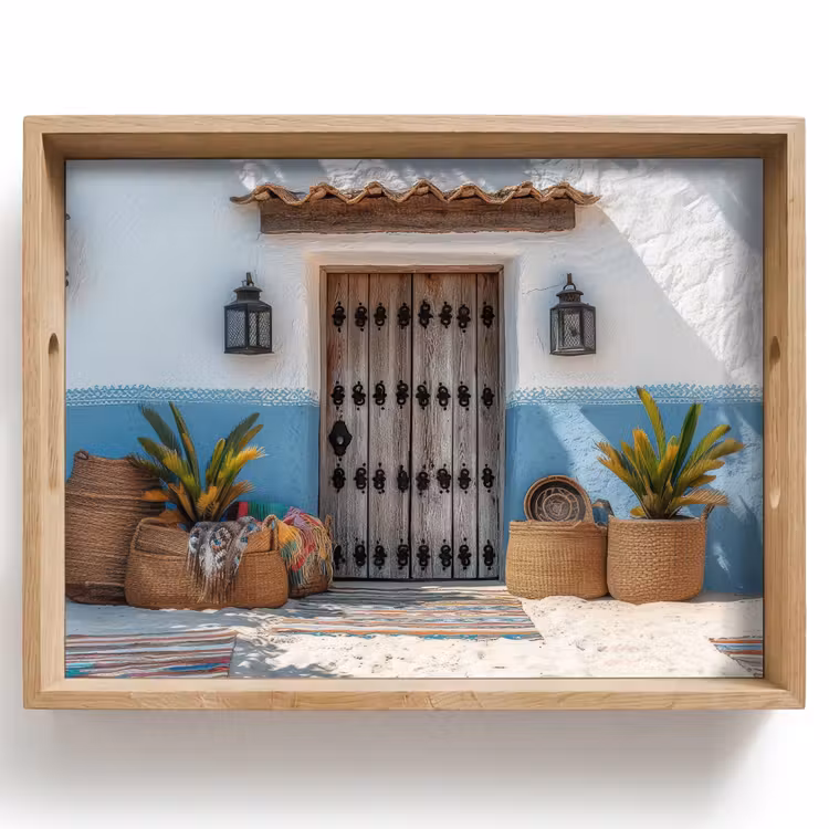 Bandeja - Puerta - Cestas - Plantas — 1