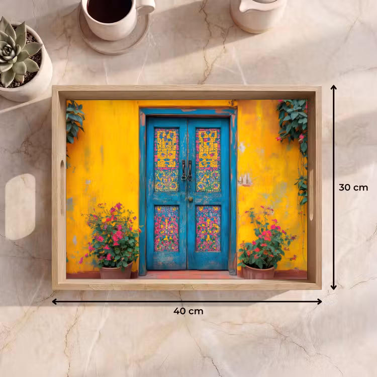 Bandeja - Puertas - Colorido - Plantas — 7