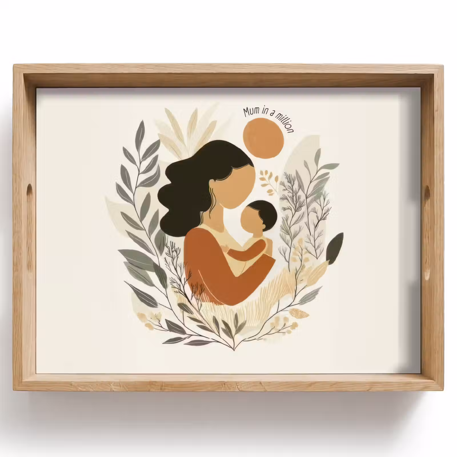 Bandeja - Ilustración - Cita - Madre — 1
