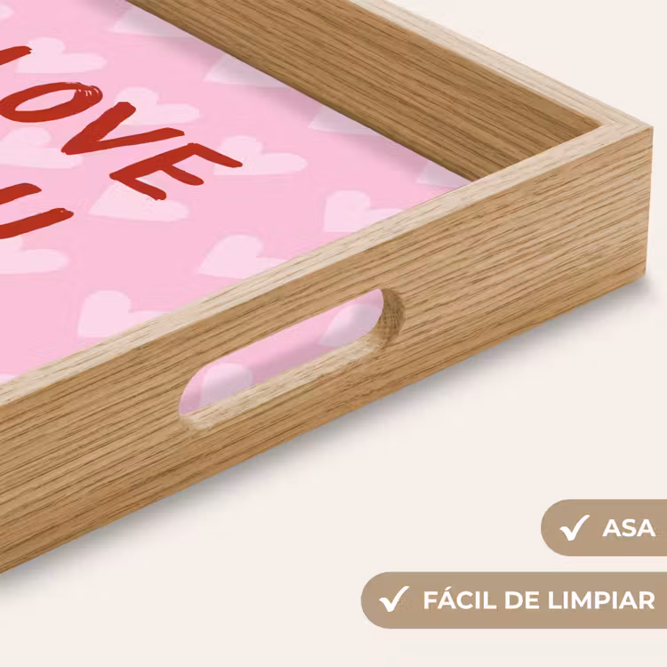 Bandeja - Amor - Cita - Madre - Rojo — 8