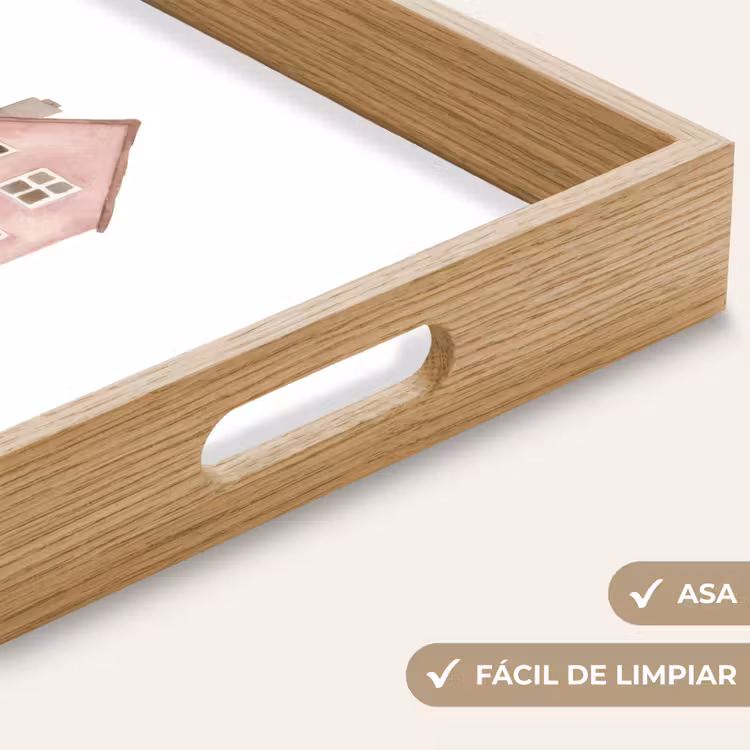Bandeja - Cabaña - Rosa - Cita - Madre — 8