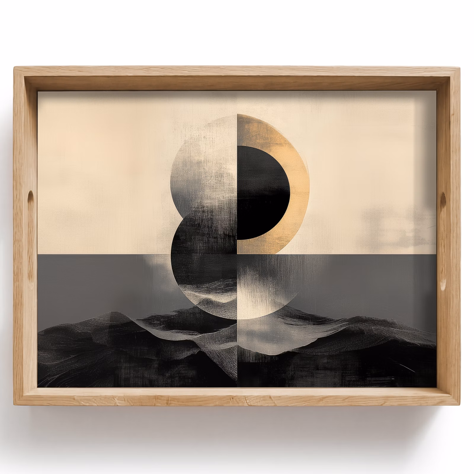 Bandeja - Círculos - Sombra - Abstracto — 1