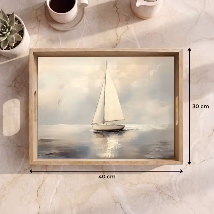 Bandeja - Velero - Mar - Nublado — 7