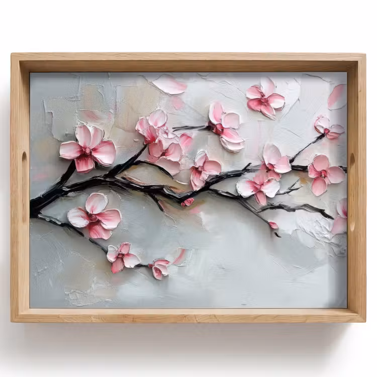 Bandeja - Blossom - Artístico - Rosa - Sakura — 1