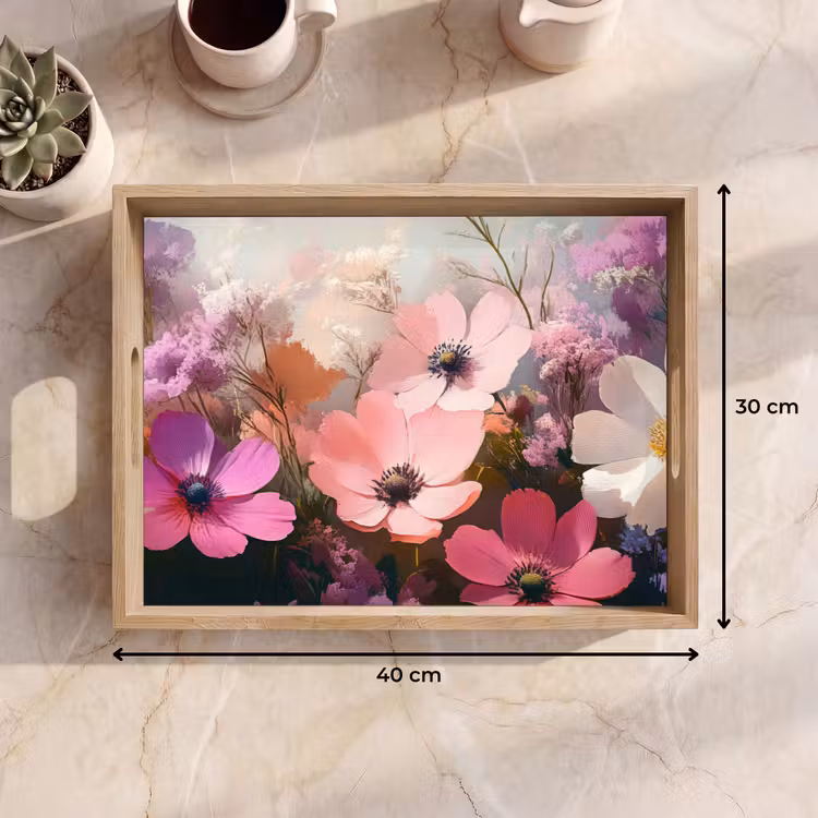 Bandeja - Flores - Colorido - Floración — 7