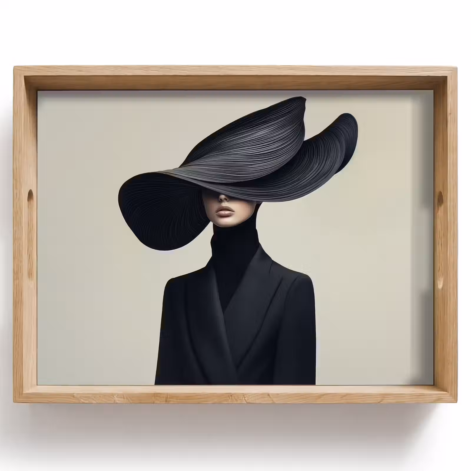 Bandeja - Negro - Mujer - Sombrero — 1