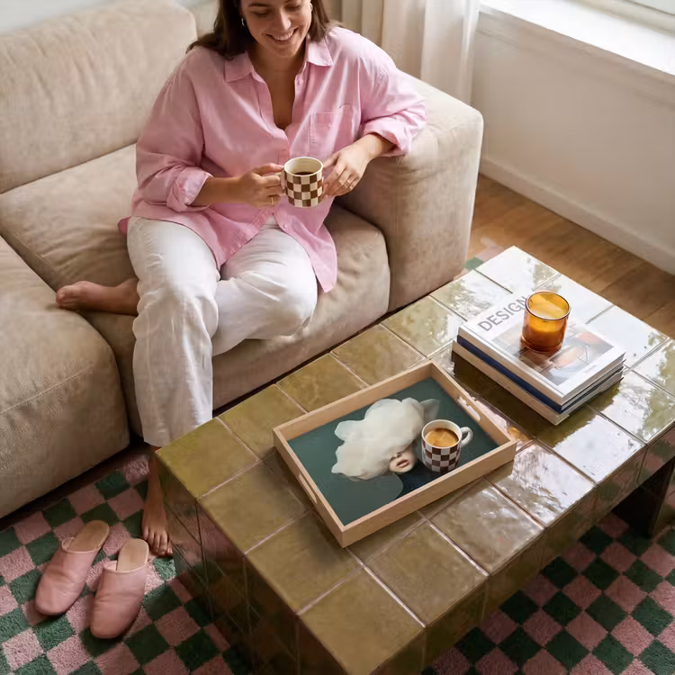 Bandeja - Sombrero - Mujer - Beige — 4