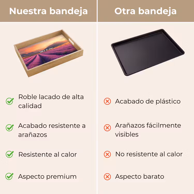 Bandeja - Campo de lavanda - Cita - Puesta de sol — 9