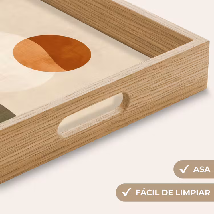 Bandeja - Ramas - Formas - Abstracto — 8