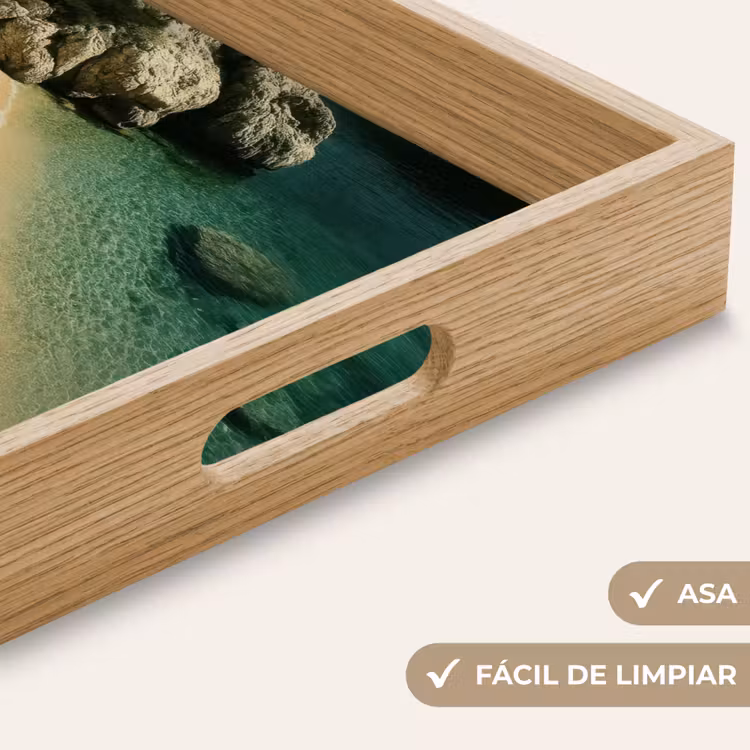 Bandeja - Camas de playa - Mar - Piedras - Bahía — 8