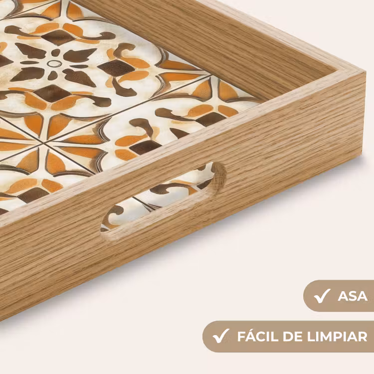 Bandeja - Vintage - Español - Decoración - Cerámica — 8