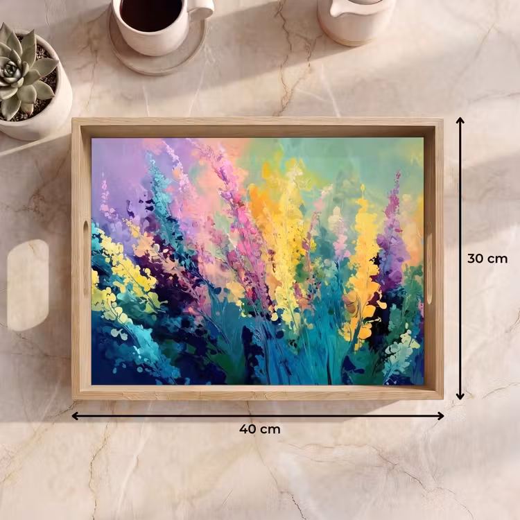 Bandeja - Dreamy - flores alargadas — 7