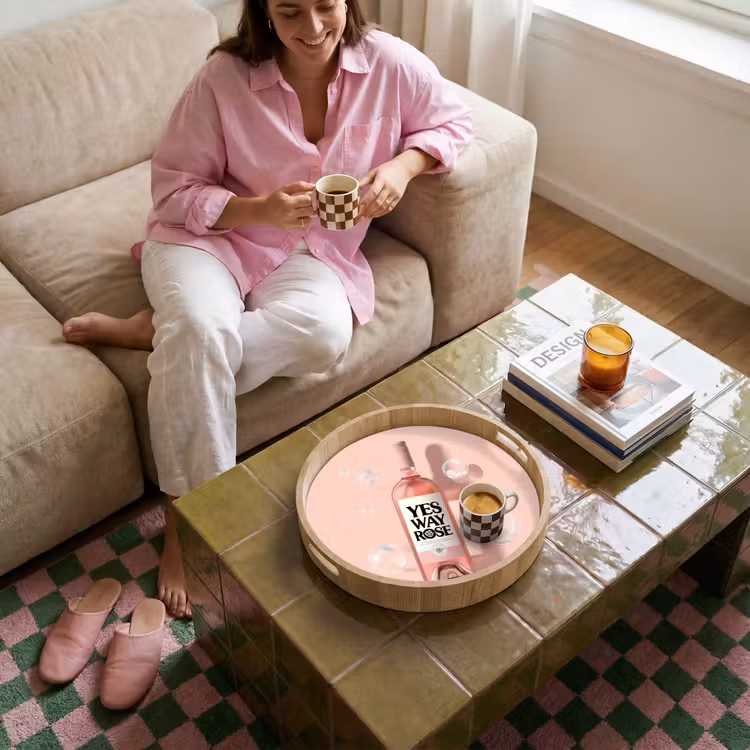 Bandeja - Burbujas - Rosado - Rosa — 4