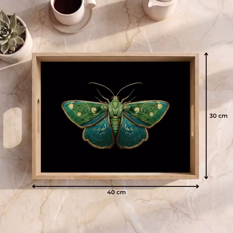 Bandeja - Polilla - Vibrante - Verde — 7