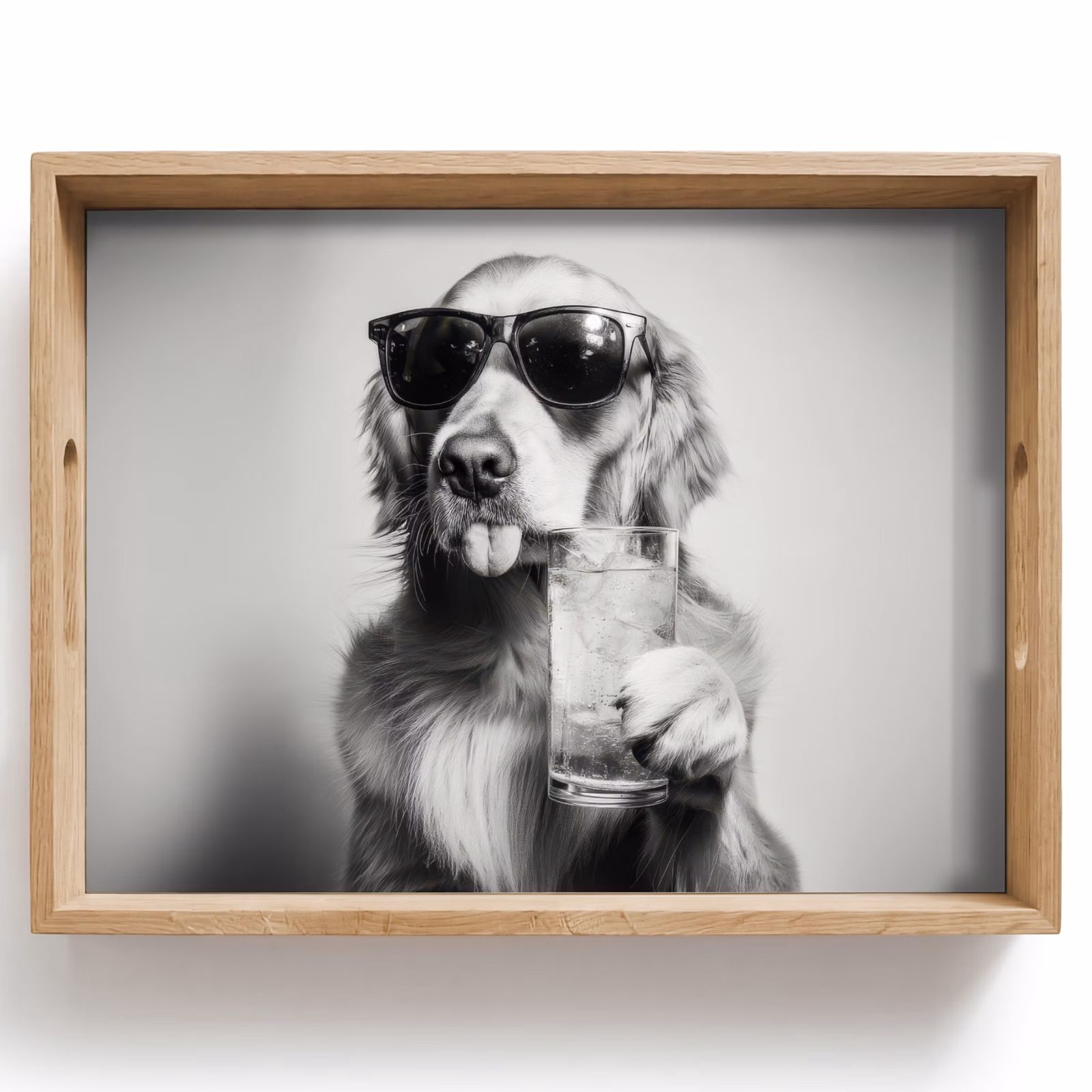 Bandeja - Golden retriever - Perro - Gafas de sol - Gkas — 1