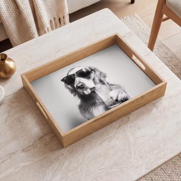 Bandeja - Golden retriever - Perro - Gafas de sol - Gkas — 2