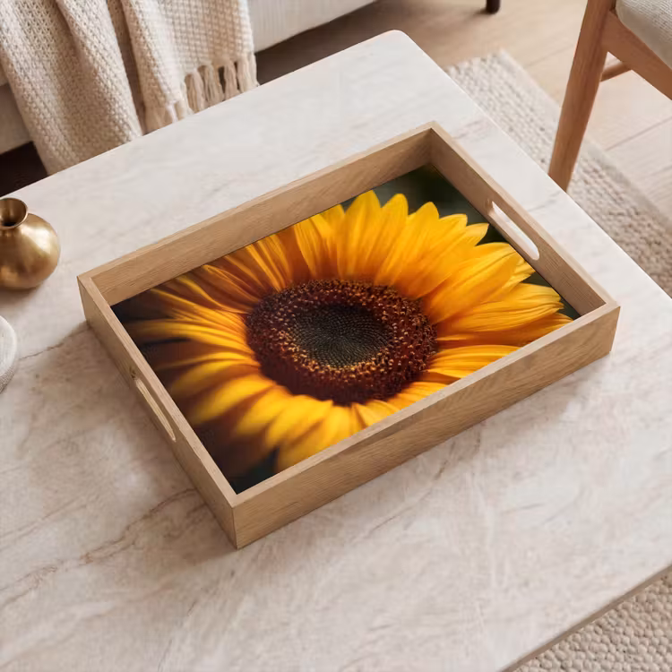 Bandeja - Amarillo - Girasol - Veraniego — 2